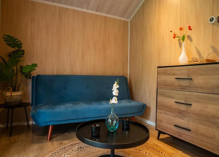 Domek alpejski Tiny House In Brabant With Cozy Terrace